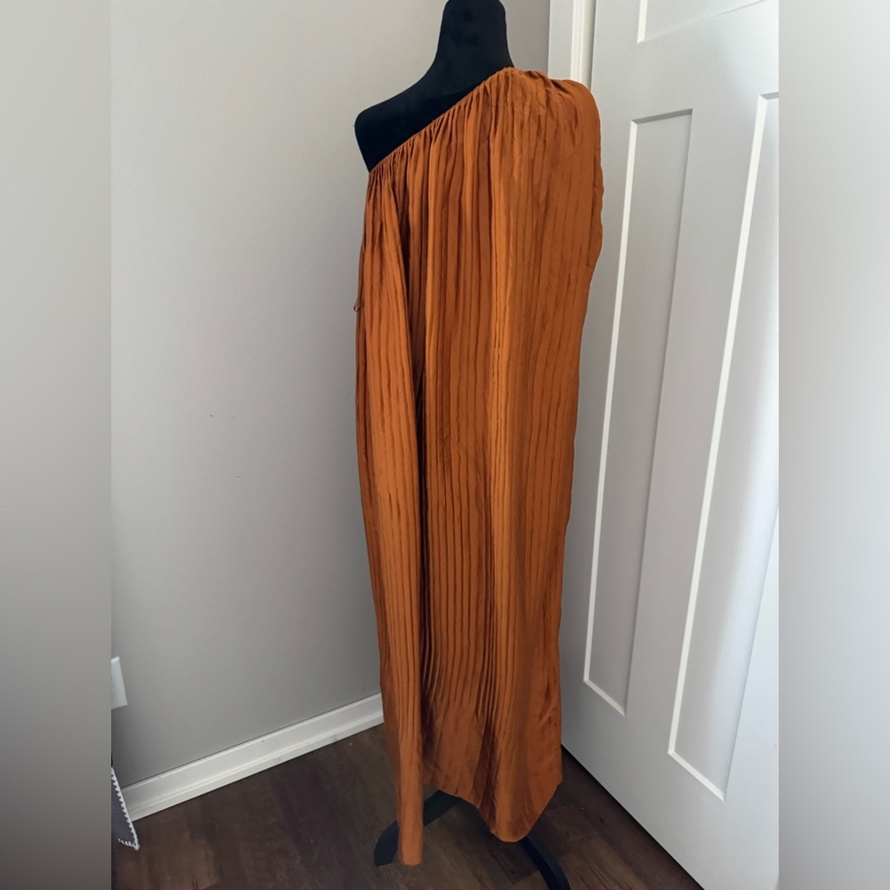 Tome Pleated One Shoulder Gown XS - Picture 4 of 6